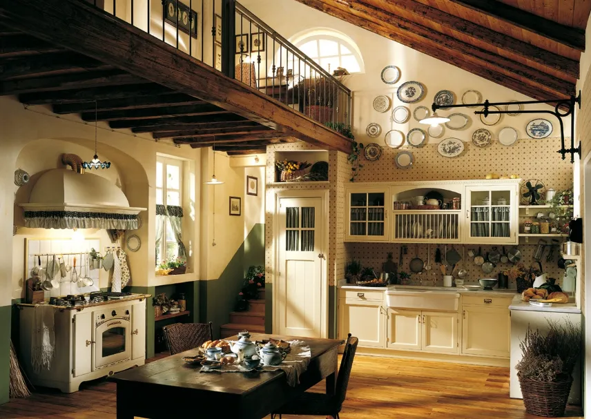 cucina country chic Old England di Marchi