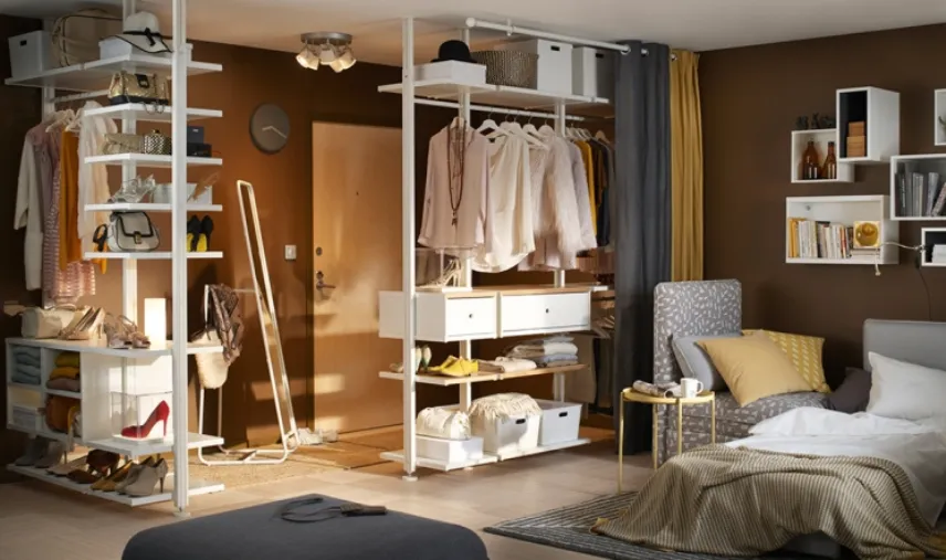 Come creare una cabina armadio Ikea