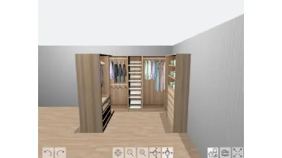 Ikea cabina armadio angolare
