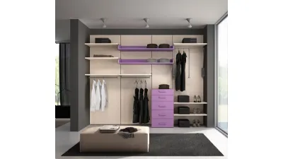 Cabina armadio per camera piccola
