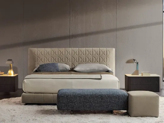 Letto Curtis di Minotti