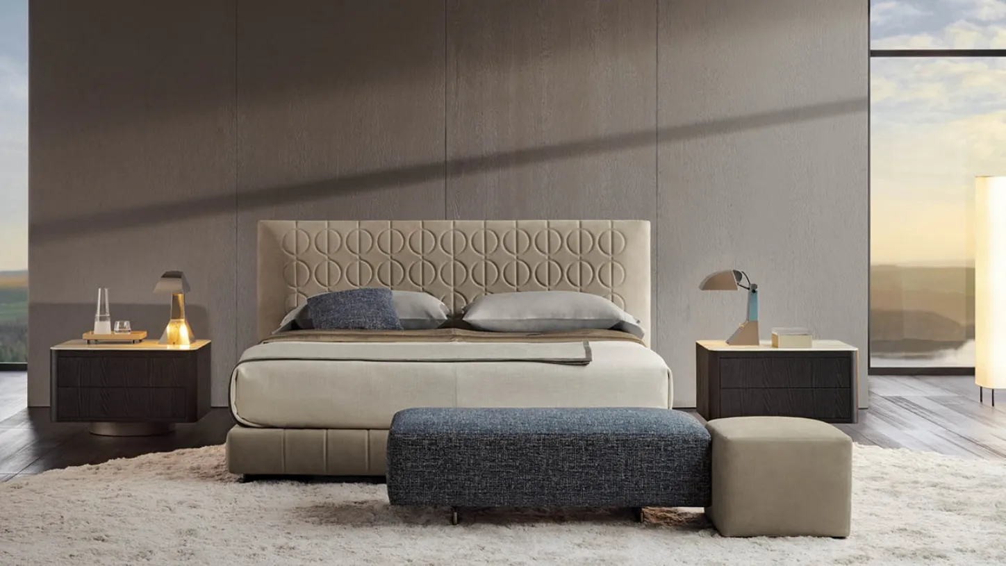 Letto Curtis di Minotti