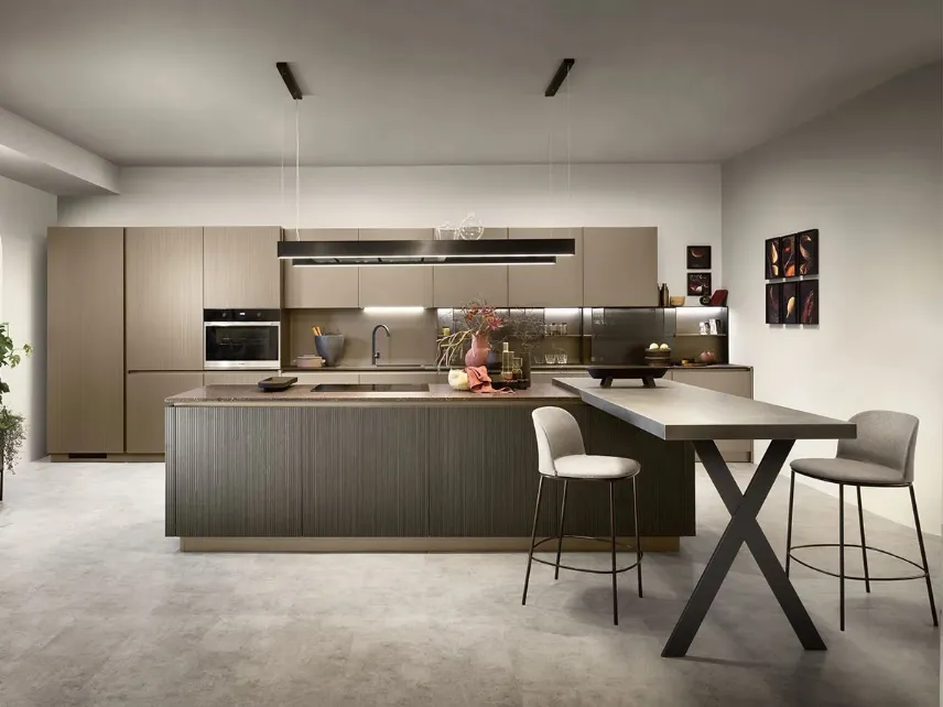 Cucina Lumina di Scavolini, disegnata da Vuesse