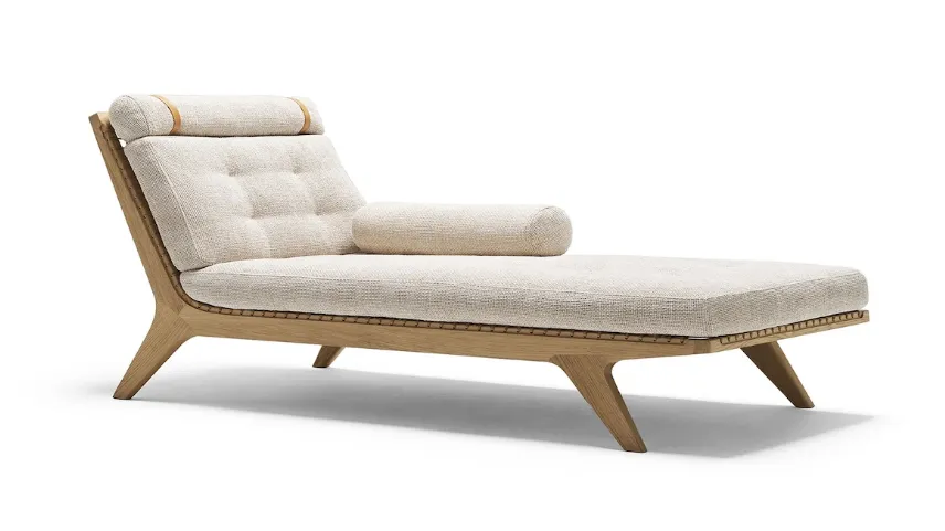 Chaise Longue Klismos, designed by Antonio Citterio per Knoll