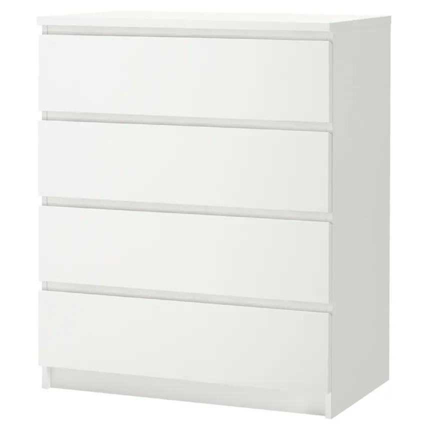 Cassettiera Ikea Malm bianca