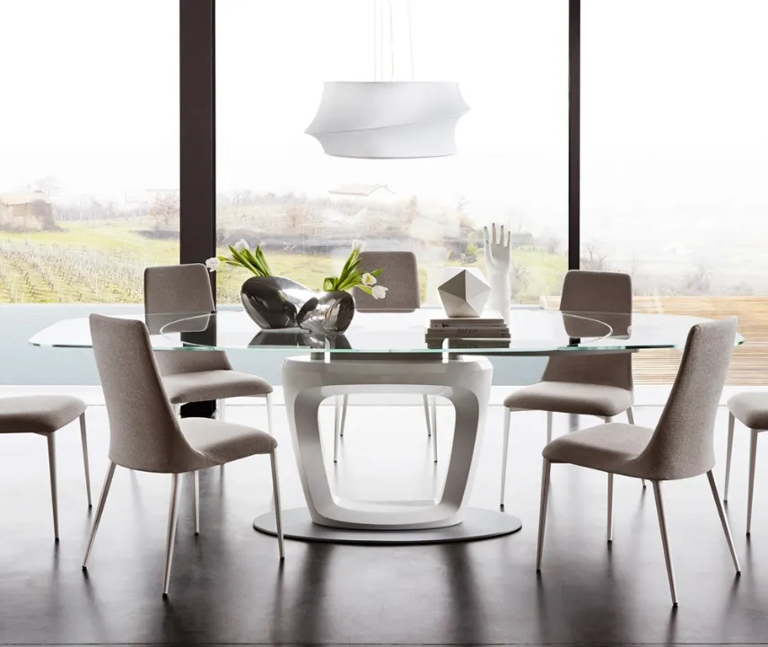 Tavoli in cristallo Calligaris