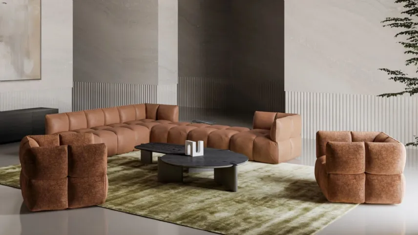 Flatiron coffee table di Bonaldo