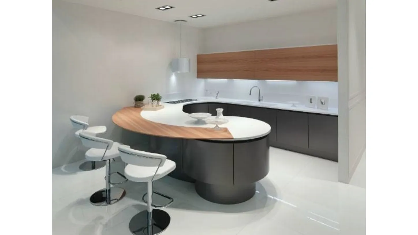 Cucina in rovere, Aster Cucine, Collezione Domina