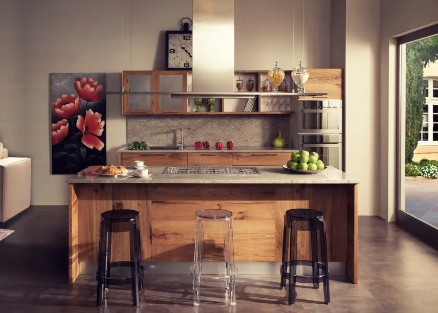 Cucine con piccola isola