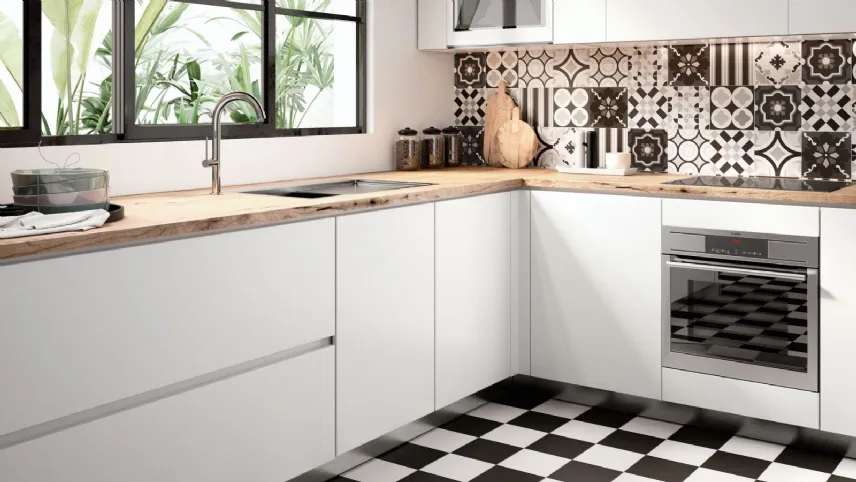 Patchwork Black&White  di Ceramica Sant'Agostino