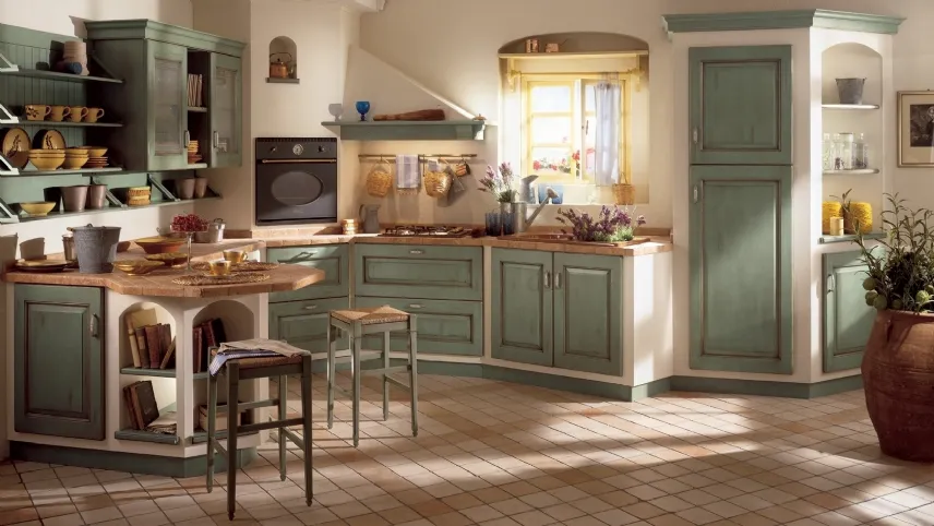 Cucina muratura Scavolini Belvedere