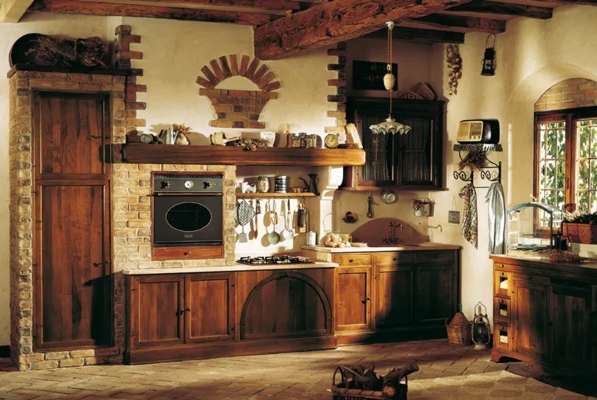 cucina in stile country Doralice di Marchi