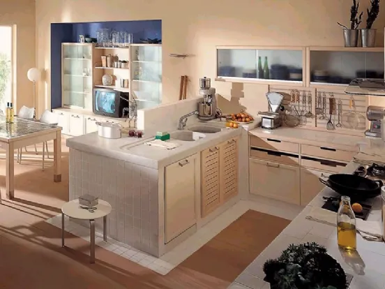 Cucine in muratura stile moderno