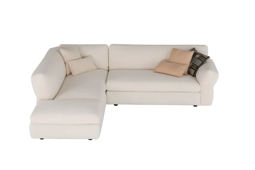 Divano angolare con chaise longue