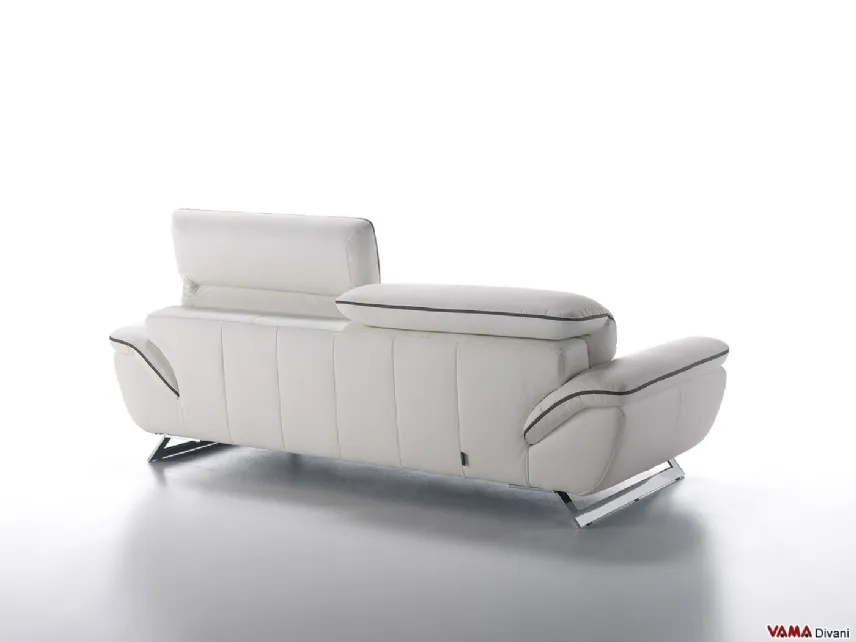 Divano in pelle Cruise di Vama
