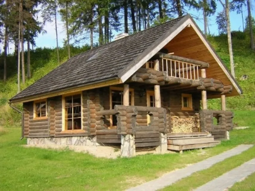 Casa in legno prefabbricata modello Chalet