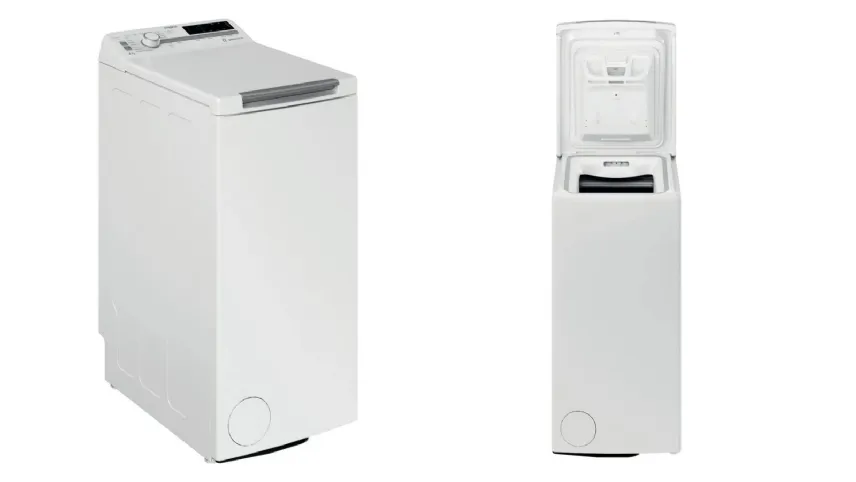 Lavatrice a libera installazione a carica dall'alto Zen Tdlr 6252BS IT di Whirlpool da 6,0 kg