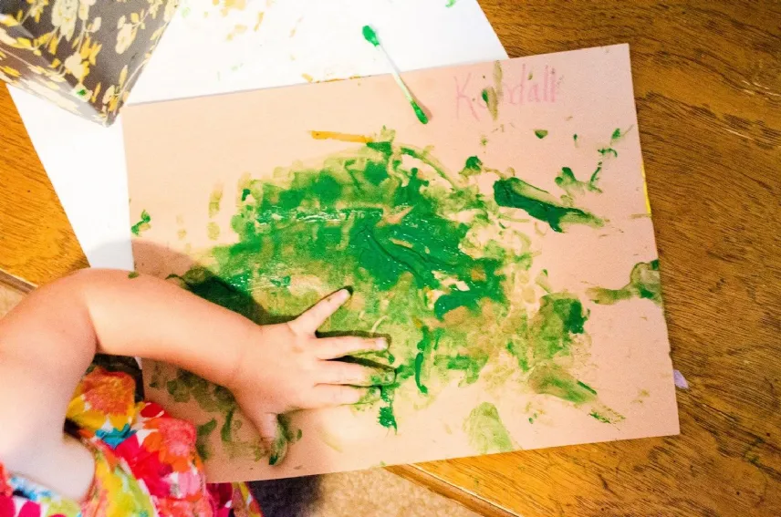 Tecniche di pittura per bambini