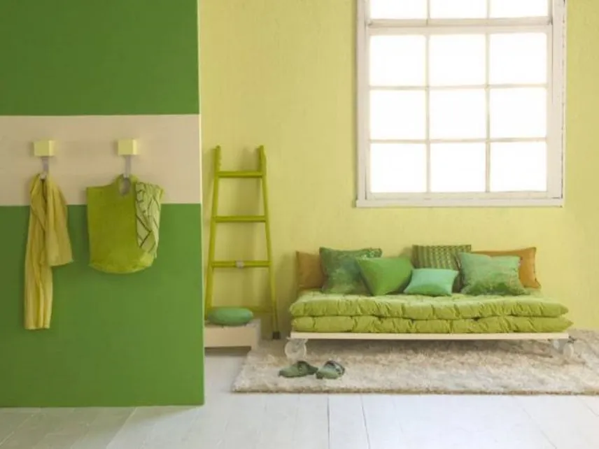 colore verde casa