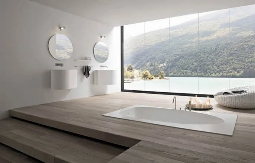 Rivestimento bagno moderno