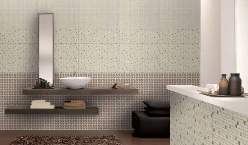 Bagno con mosaico