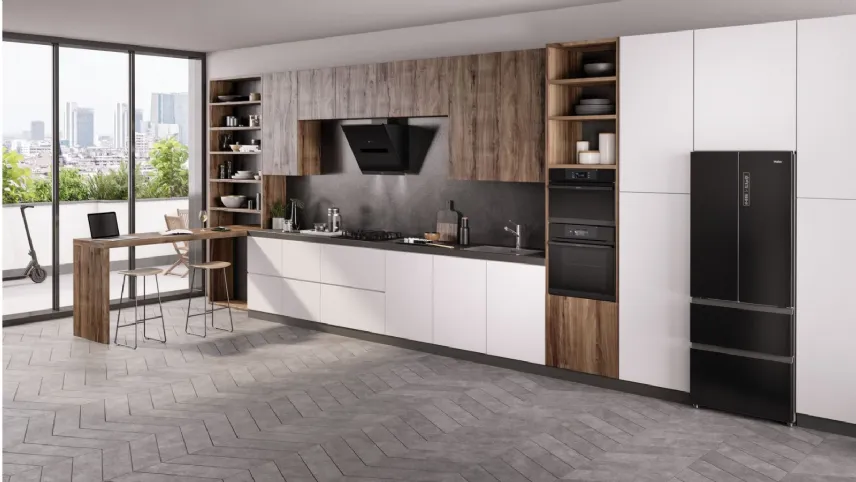 I-Touch di Haier, forno a vapore pirolitico