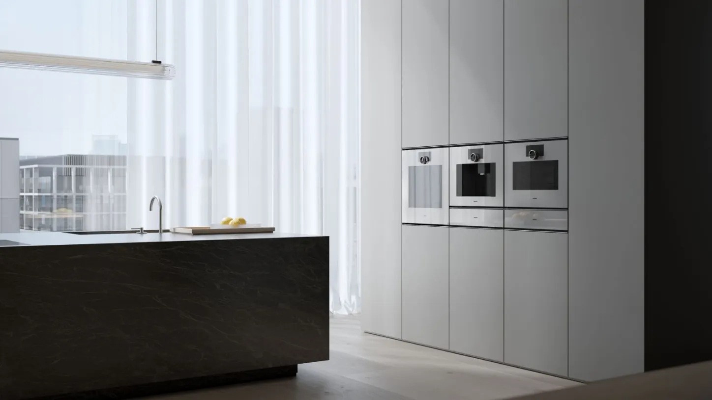 Collezione Minimalistic di Gaggenau, forno a vapore