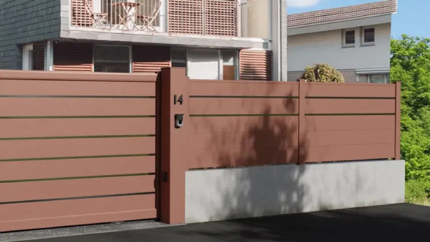 Recinzione in alluminio di Sepalumic