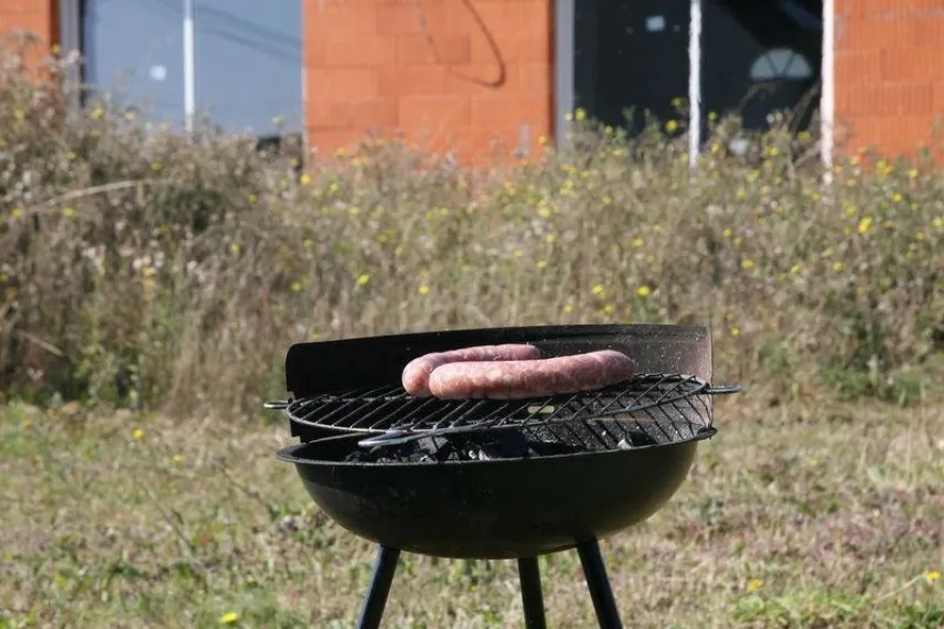 piccolo barbecue in ferro