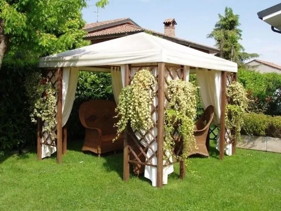 Gazebo in legno leroy merlin