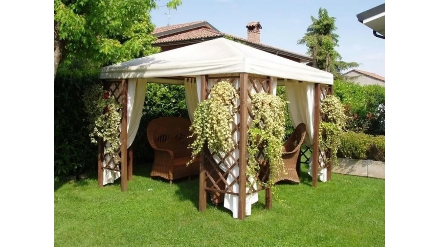 Gazebo in legno leroy merlin