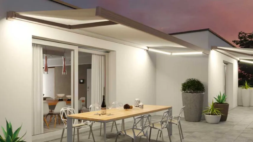 Tenda a bracci R94 Stone di BT Group