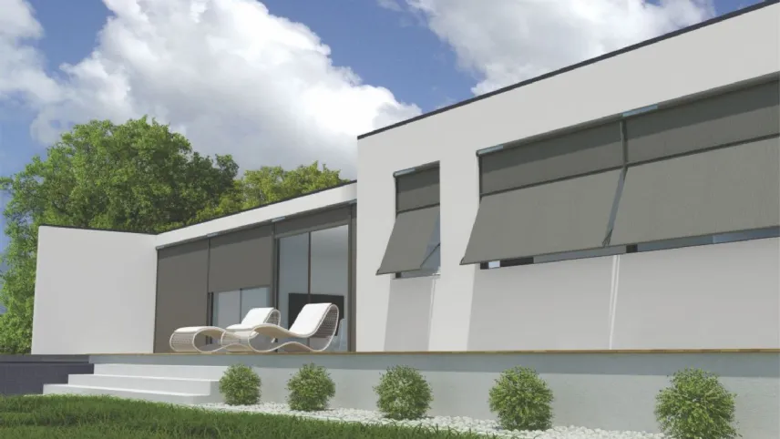  VMB di FAKRO, tenda parasole per finestre verticali