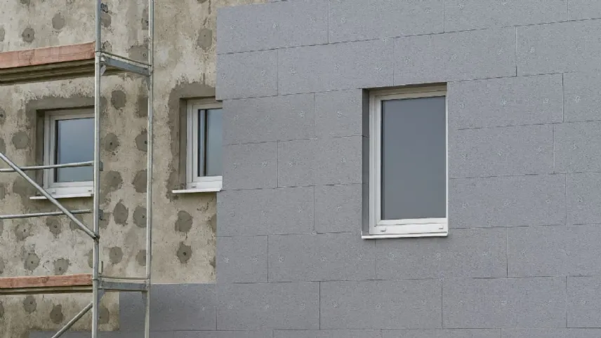 Materiali edili per rivestimento a cappotto