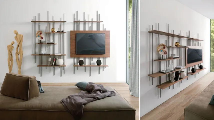 Tube di Pacini & Cappellini: porta TV e libreria