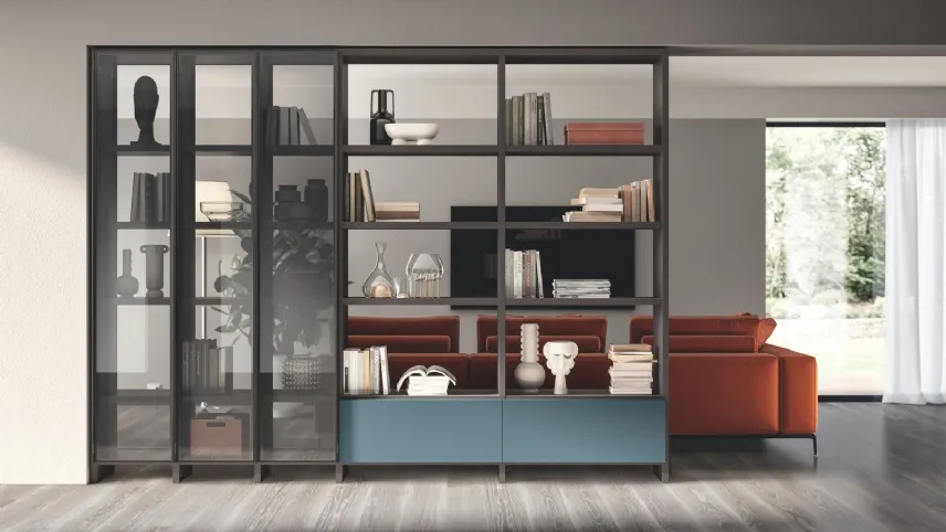 Sistema Parete Fluida di Scavolini