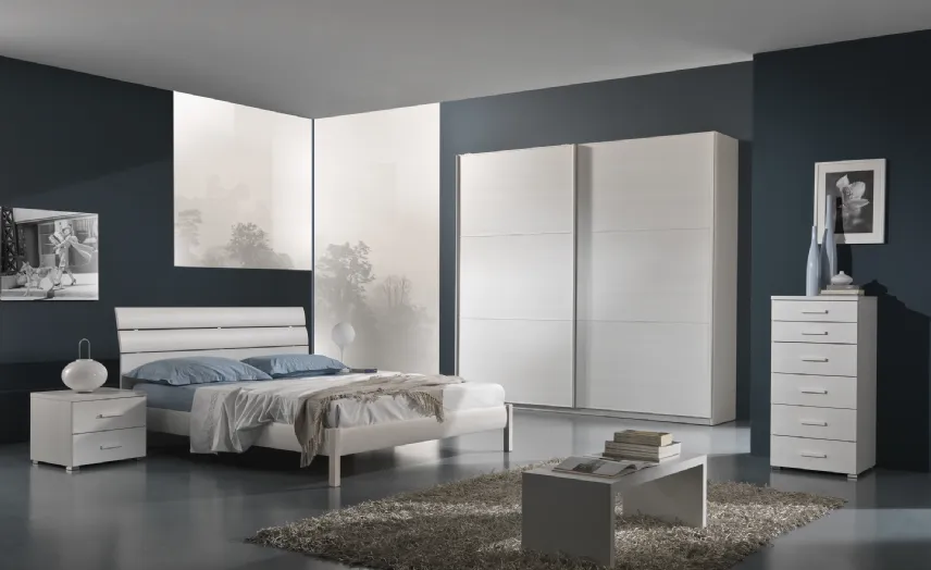 contrasti di colore per camera da letto moderna