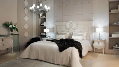 camera da letto con colori tenui