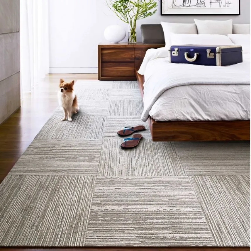 tappeto moderno per camera da letto