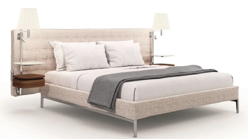 Letto con comodini integrati Volage EX-S Night - Cassina