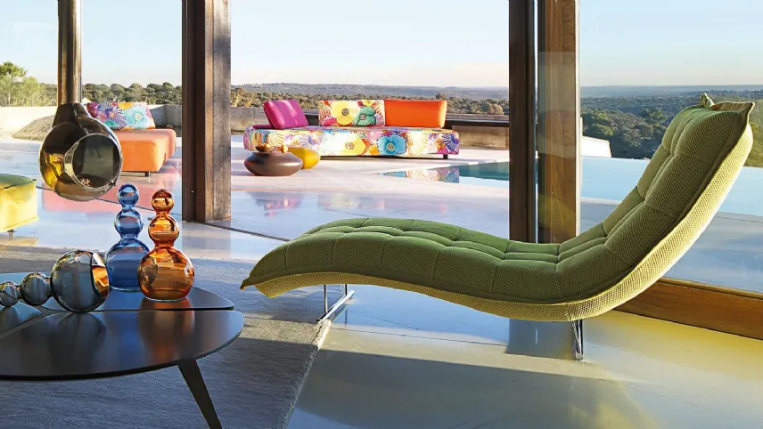 Roche Bobois - Poltrona chaise longue Arioso