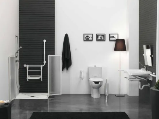 Esempio di porta di bagno per disabili