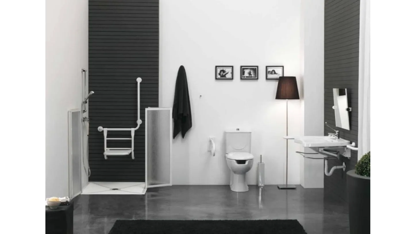 Esempio di porta di bagno per disabili