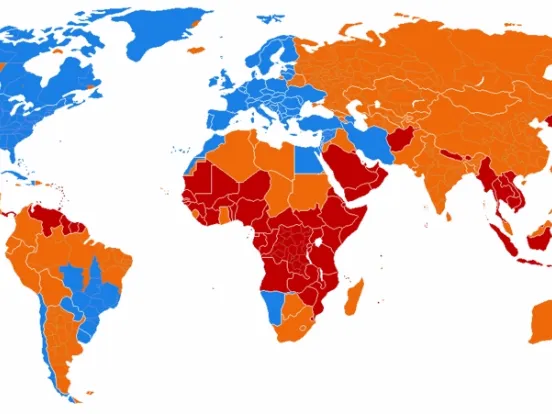 Distribuzione nel mondo dell’ora legale