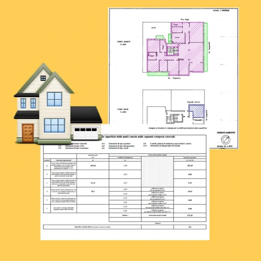 Planimetria catastale immobile