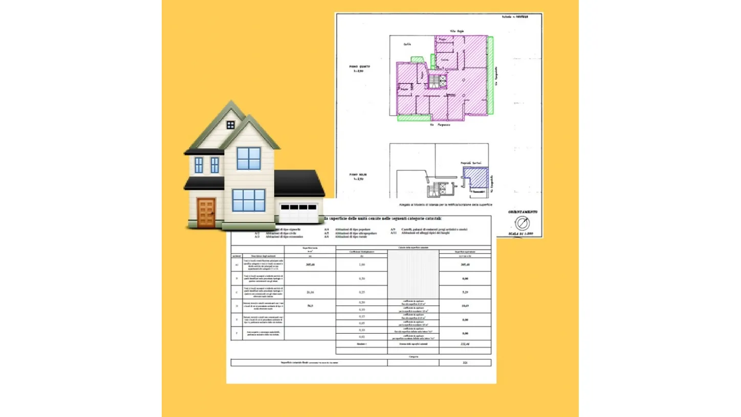 Planimetria catastale immobile