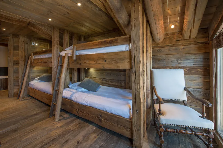 Letto a castello in legno