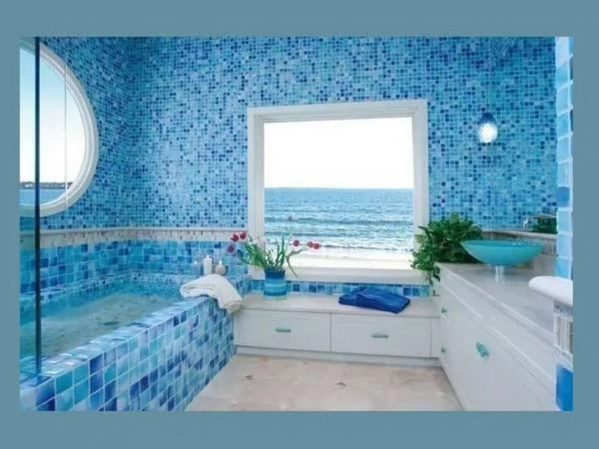 bagno azzurro