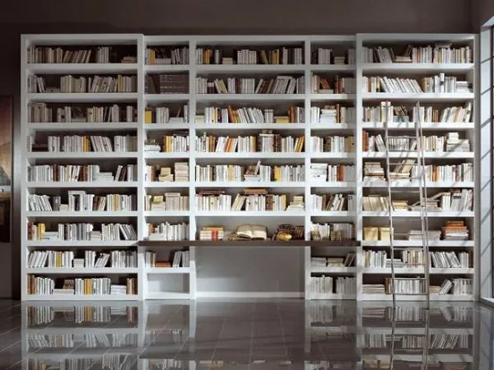 Paschen, libreria su misura in legno