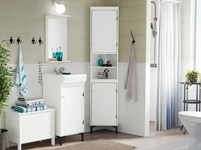 Composizione Ikea bagno Silveran